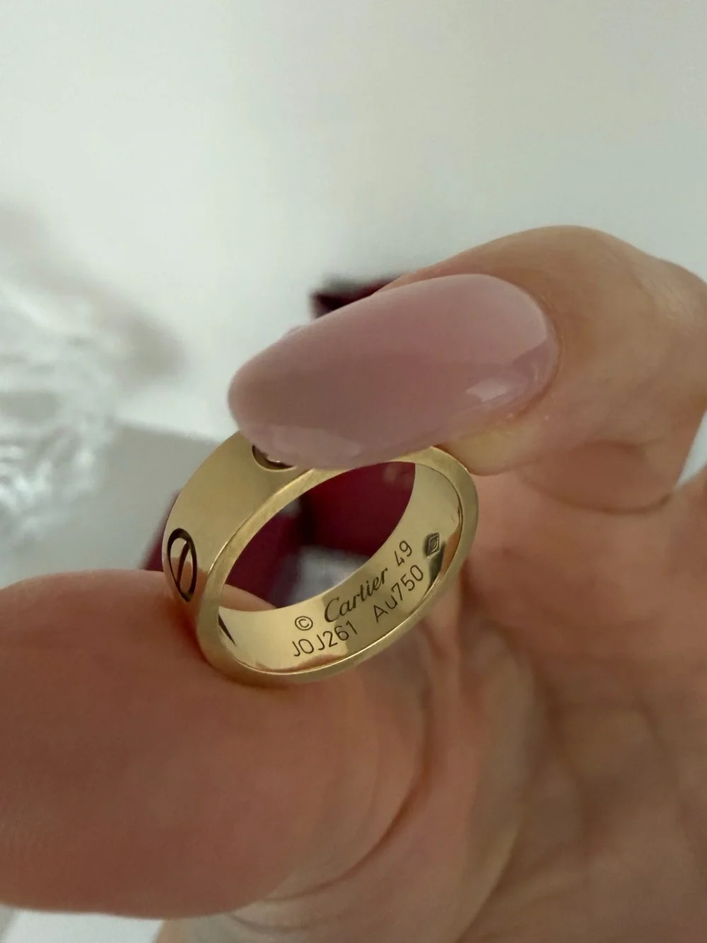 Cartier LOVE RING, CLASSIC MODEL - Picture 5 of 5